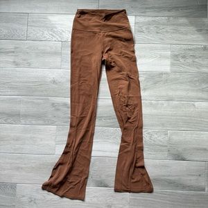 LuLulemon Groove Pant Size 4 Roasted Brown (hemmed)
